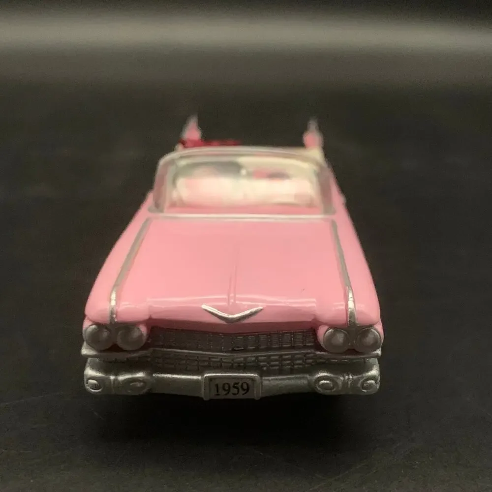 Vintage 1959 Cadillac De Ville Convertible Pink Car 1996 Hallmark Ornament